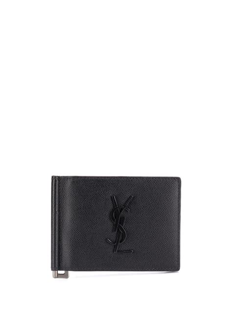 money clip ysl|farfetch ysl wallet.